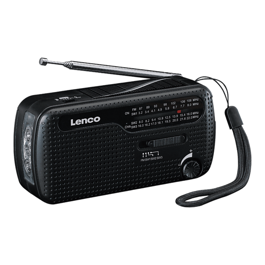 Opwindbare Noodradio met Lamp en Powerbank – Ideaal voor Noodgevallen en Outdoor