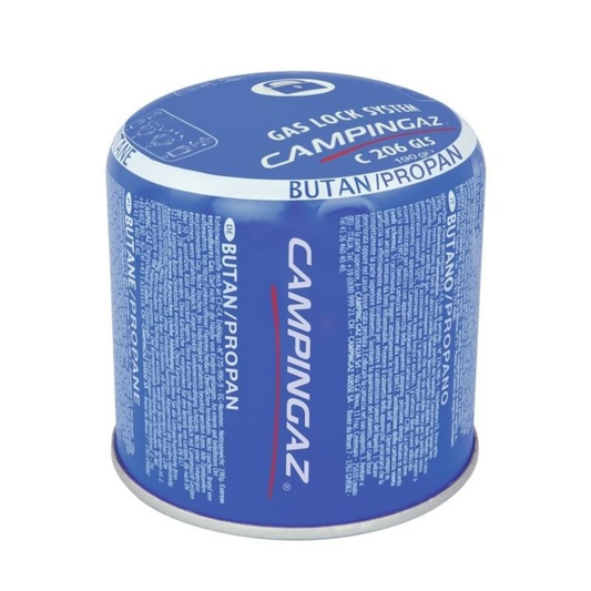 Campingaz C206 GLS Gascartridge – 190g Prikblik met Butaan/Propaan | Veilig & Betrouwbaar voor Campingkooktoestellen