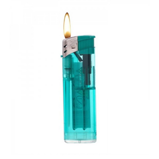 Navulbare Aansteker - 5 Kleuren | Blauw, Geel, Rood, Turquoise, Paars