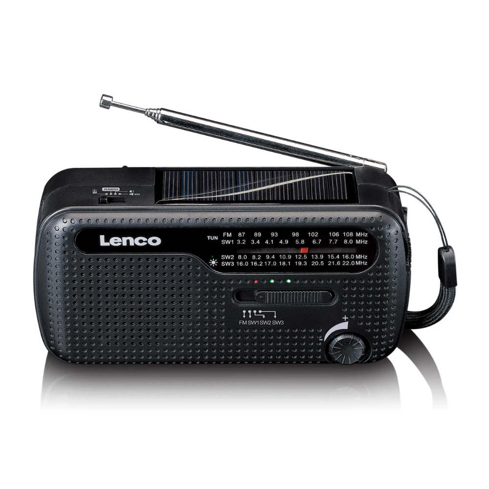 Opwindbare Noodradio met Lamp en Powerbank – Ideaal voor Noodgevallen en Outdoor