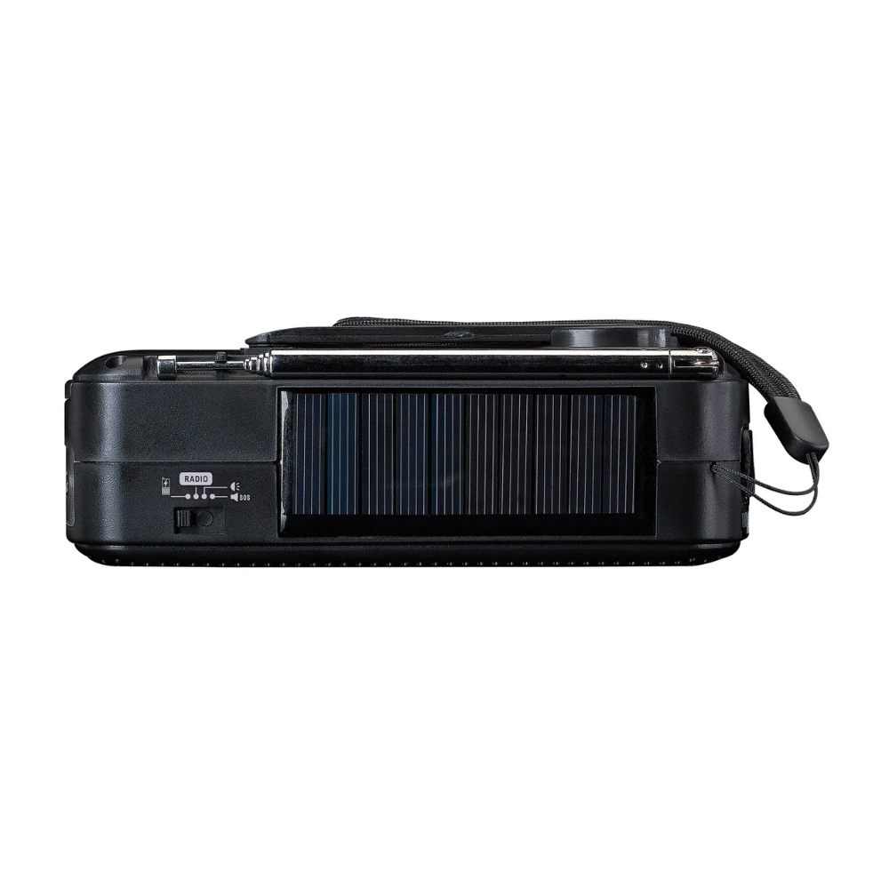 Opwindbare Noodradio met Lamp en Powerbank – Ideaal voor Noodgevallen en Outdoor