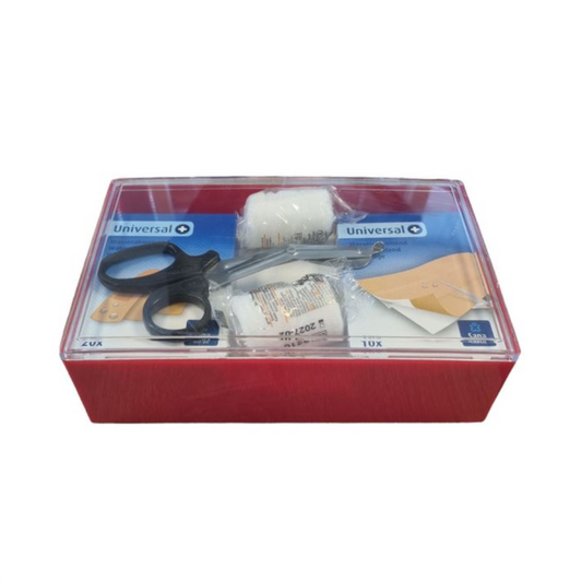 Verbanddoos 46-delig – Compact & Compleet voor Thuis, Auto of Op Reis